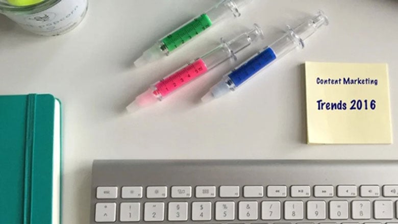 Die Content Marketing Trends 2016